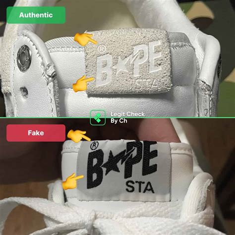 bape shoes fake vs real|bapesta shoes original.